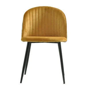 mobiliario-contract-silla palm yellow metal tapizado velvet amarillo con trasera palm 2 2